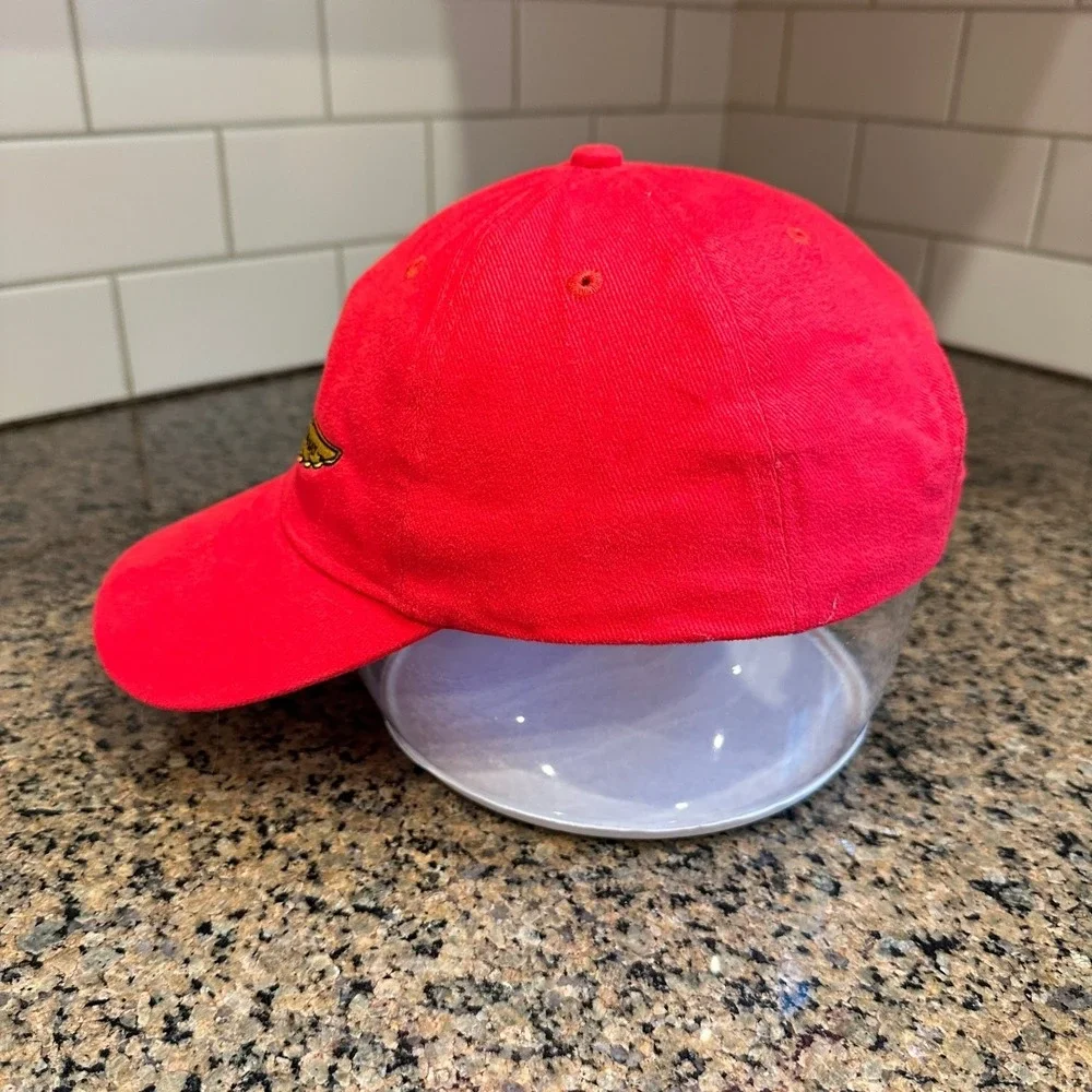 Indianapolis Motor Speedway Reebok Baseball Cap‎ Adjustable Red IMS Hat